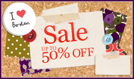 Boden Sale Now On!