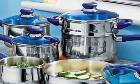 Morphy Richards Five Piece Blue Stainless Steel Pan Set £19.99 Free Steamer @ Argos Morphy Richards Five Piece Blue Stainless Steel Pan Set £19.99 Free Steamer @ Argos