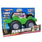 Hot Wheels White Or Black Power Revver Monster Trucks &pound;6 @ Debenhams