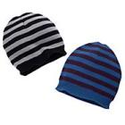 Blue Zoo Pack  Of Two Beanie Hats (age 1 - 2) &pound;3.00 @ Debenhams