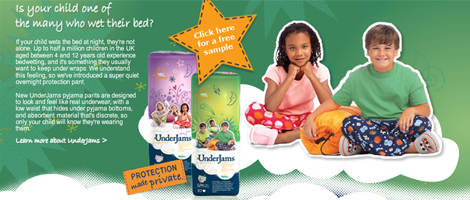 Baby Freebies: FREE Pampers UnderJams Sample And Coupon Worth &pound;5.19!