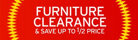 Half Price Furniture Deals @ Sainsbury's