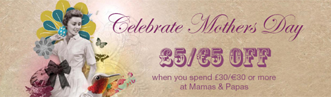 Mamas&amp;Papas Voucher: &pound;5 Off &pound;30 spend