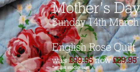 Rose Quilt @ Dotcomgiftshop Rose Quilt @ Dotcomgiftshop