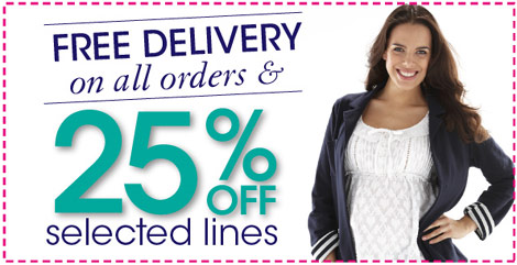 Blooming Marvellous: 25% Sale, Free Delivery & Extra 10% Discount! Blooming Marvellous: 25% Sale, Free Delivery & Extra 10% Discount!