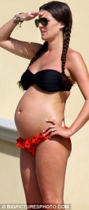 Danielle Lloyd's Baby Bump &amp; Beyonce Pregnant?