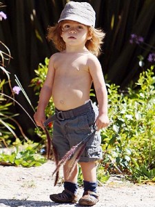 Celebaby: Sparrow Richie & Levi McConaughey Celebaby: Sparrow Richie & Levi McConaughey