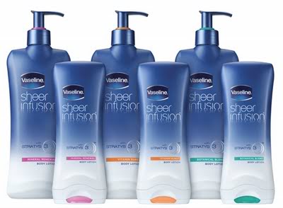 Mums Freebie: Sheer Infusion Sachet @ Vaseline