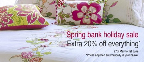 20% Off Bank Holiday Sale @ Wallace Sacks 