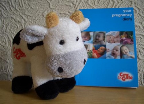 Baby Freebie: Free Cuddly Cow And Pregnancy Diary From Cow & Gate