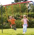 Tesco Double Swing Set &pound;19.98 @ Tesco