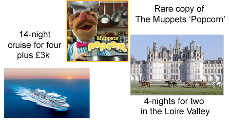 Free Competitions: Win A 14-Night Cruise Plus &pound;3k Spending Money