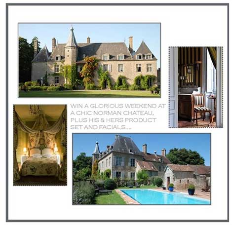 Free Competitions: Win A Weekend Away At Ch&acirc;teau de Saint Paterne