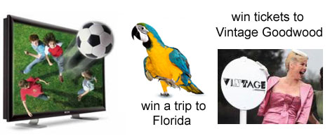Free Competitions: Win a Samsung 3D TV!
