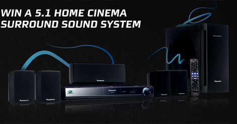 Free Competitions: Win A Home Cinema Surround Sound System
