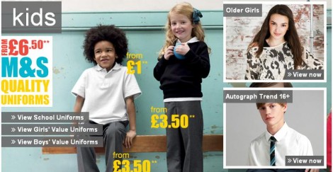 M&S Voucher Code: Free Delivery On School Uniforms M&S Voucher Code: Free Delivery On School Uniforms