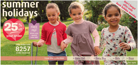 Vertbaudet Children &amp; Baby Clothing: &pound;15 off When You Spend &pound;20