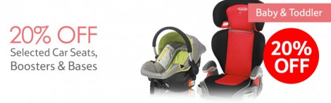 20% Off Car Seats And Boosters @ Tesco