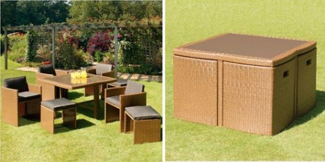 Free Competitions: Win a 9-Piece Qube Garden Furniture Set Worth &pound;500
