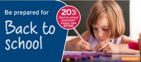 Lloyds Pharmacy Voucher Code: 20% Off Back To School Essentials