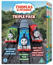 Thomas The Tank Engine 3 DVD Box Set &pound;3.97 @ Tesco Entertainment