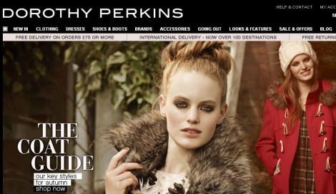 Dorothy Perkins Online Discount Code: 25%
