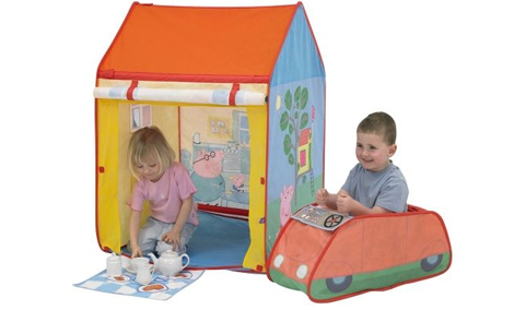 Peppa Pig Playtent With Car &pound;15.00 @ Boots