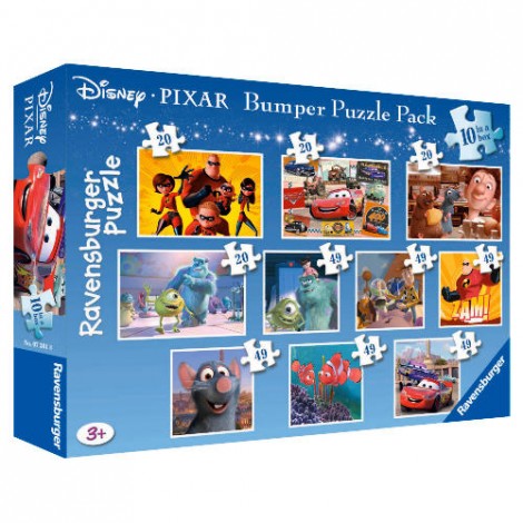 10 Disney Pixar Jigsaw Puzzles &pound;7.50 @ Tesco Direct