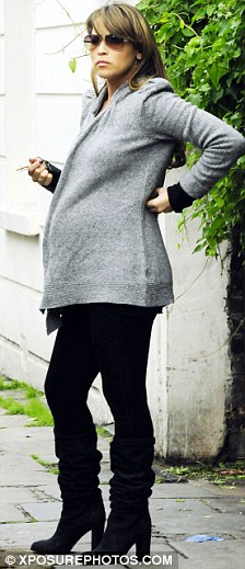 Celebaby: Nine Weeks Left For Rachel Stevens