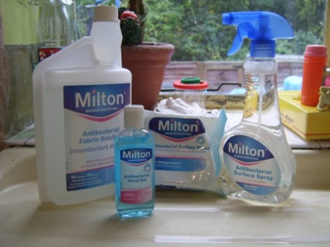 Milton Antibacterial Cleaning Products Review