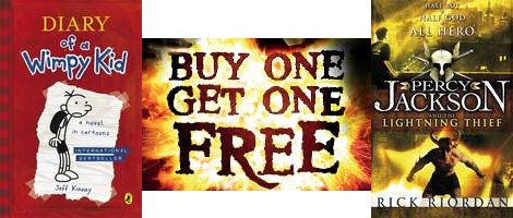 Waterstones Buy One Get One Free Book Deals
