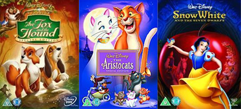 Disney DVD Deals @ Tesco Entertainment
