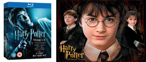 Harry Potter Complete Set 1-6 &pound;24.99 Blu-ray @ Play