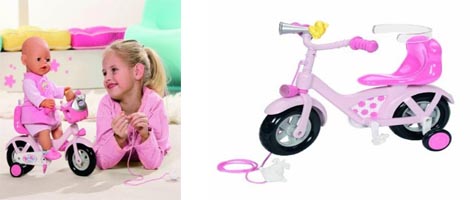 Zapf Creation Baby Born Bike £14.99 @ Bargain Crazy Zapf Creation Baby Born Bike £14.99 @ Bargain Crazy