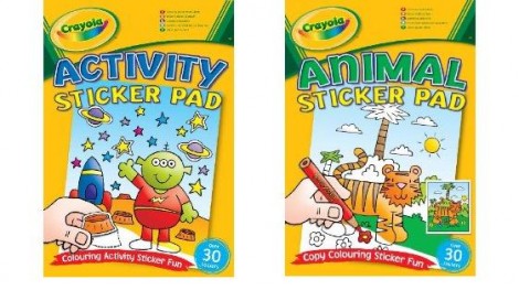 Crayola Activity Sticker Pad &pound;1.29 @ Amazon