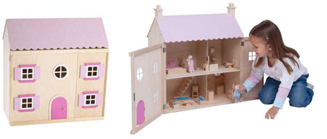 Chad Valley Wooden Dolls House £19.99 @ Argos Chad Valley Wooden Dolls House £19.99 @ Argos