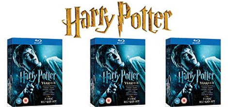 Harry Potter On Blu Ray &pound;17.99 @ HMV