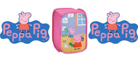 Peppa Pig Pop-Up Cube Tidy Peppa Pig Pop-Up Cube Tidy