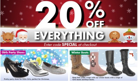 Barratts Shoe Discount: 20% Off