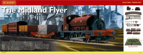 Hornby The Midland Flyer Train Set £45 @ Littlewoods Hornby The Midland Flyer Train Set £45 @ Littlewoods