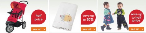 Mothercare Sale: Up To 50% Off 