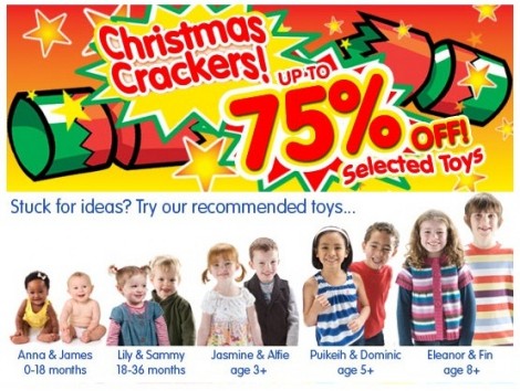 Up To 75% Off Toys @ The Toy Shop.com