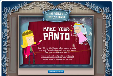 Star In the World's Fastest Panto!