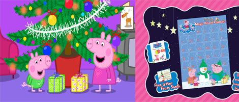 Kids Freebie: Peppa Pig Advent Calendar 