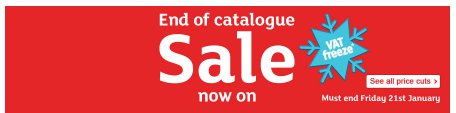Argos Up To 50% Off Sale