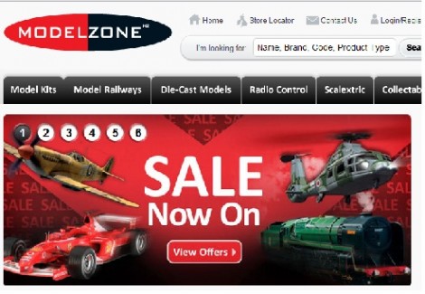 Modelzone Promotional Discount Code: 10% Includes Sale Items