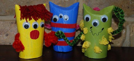 Workshop: Friendly Loo Roll Monsters! 