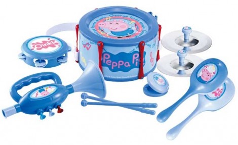 Peppa Pig George's Band Set &pound;7.49 @ Argos