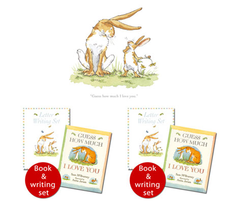 Guess How Much I Love You Book And Writing Set £1.50 @ The Book People Guess How Much I Love You Book And Writing Set £1.50 @ The Book People