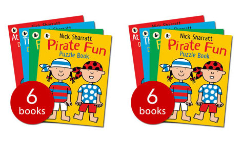Six Kids Activity Books £4 @ The Book People Six Kids Activity Books £4 @ The Book People